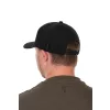 Fox Collection Zwart-Oranje Baseball Cap