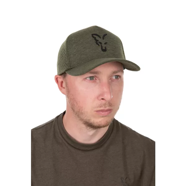 Fox Collection Groen-Zwart Baseball Cap