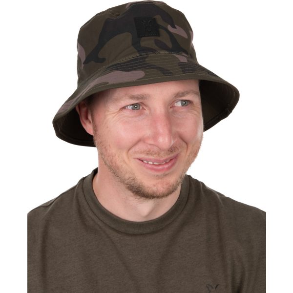 Fox Omkeerbare Bucket Hat Khaki Hoed