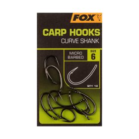 Fox Curve Shank - maat 6 Haak