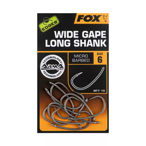 Fox Edges Armapoint 6 Barbeel, Oog Karperhaak 10db