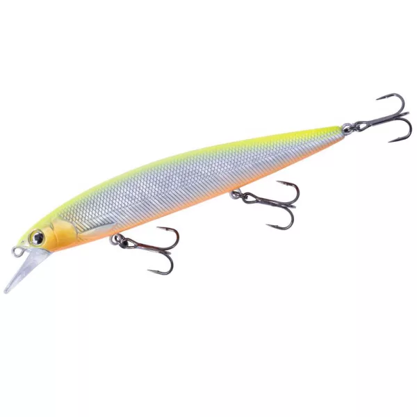 Major Craft Ceana Jerkbait 110SPS Shallow 11cm 16gr #012 Chartreuse Drijvende Wobbler