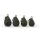 Fox Camotex Pear Swivel Lead 2.5oz/70g Eindlood
