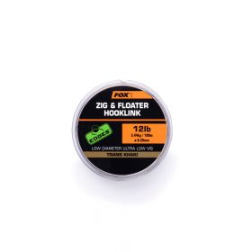   Fox EDGES™ Zig & Floater Hooklink 12lb - 0.28mm x100m Monofilament lijn