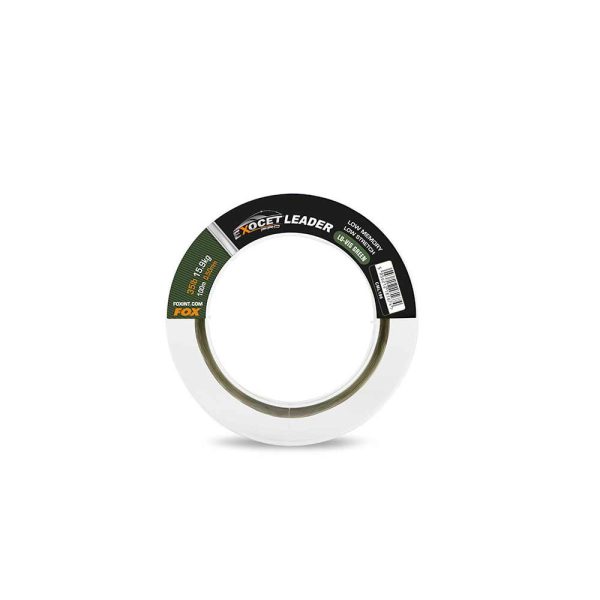 Fox Exocet Pro Low Vis Groen Gevlochten onderlijn 0,50mm 100m