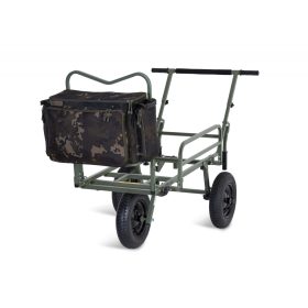 Carp Porter Compac Dark Kamo Kruiwagen Voortas