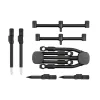 Fox Black Label QR 3 rod Pod complete Rodpod