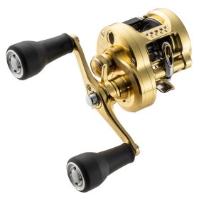   Shimano Calcutta Conquest MD 301 XG Left Hand Long Handle (CTCNQMD301XGLHB) - Baitcasting molen voor linkerhand