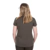 Fox WC V Neck T-Shirt Groen-Mauve Damespolo M