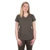 Fox WC V Neck T-Shirt Groen-Mauve Damespolo L