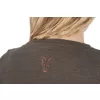 Fox WC V Neck T-Shirt Groen-Mauve Damespolo XL