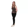 Fox Womens Black Lined Leggings Aláöltöző Nadrág M