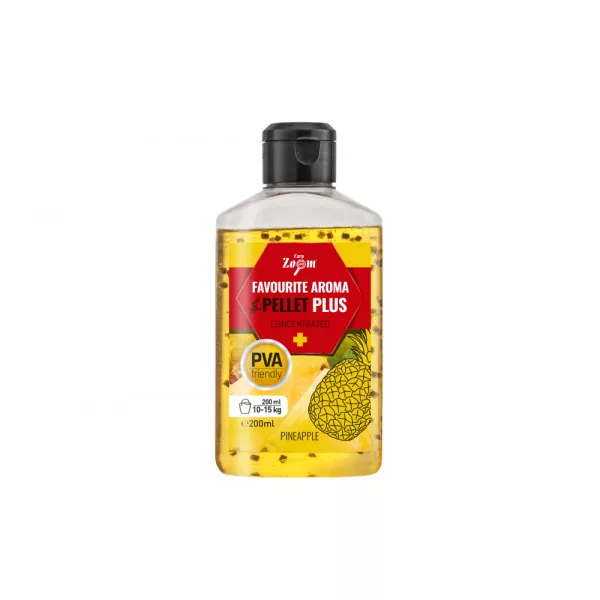 Carp Zoom Favourite Ananas Vloeibaar Aroma met Pellet 200ml