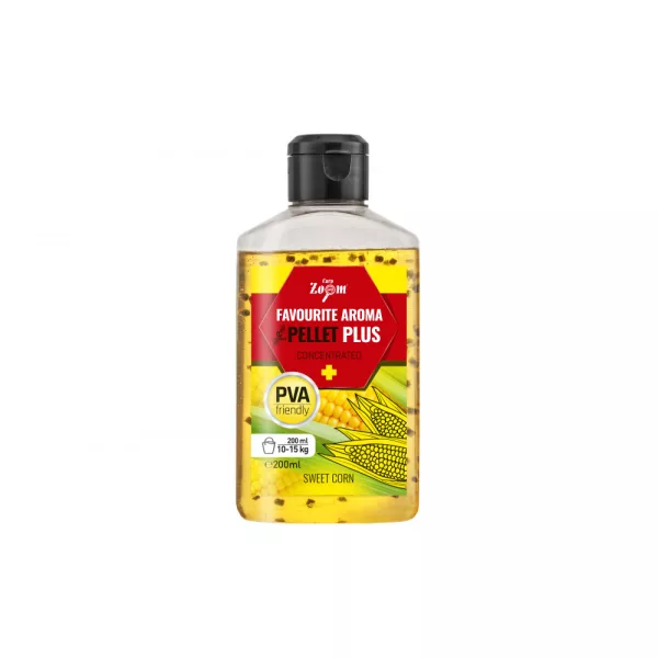 Carp Zoom Favourite Zoete Maïs Vloeibaar Aroma met Pellet 200ml