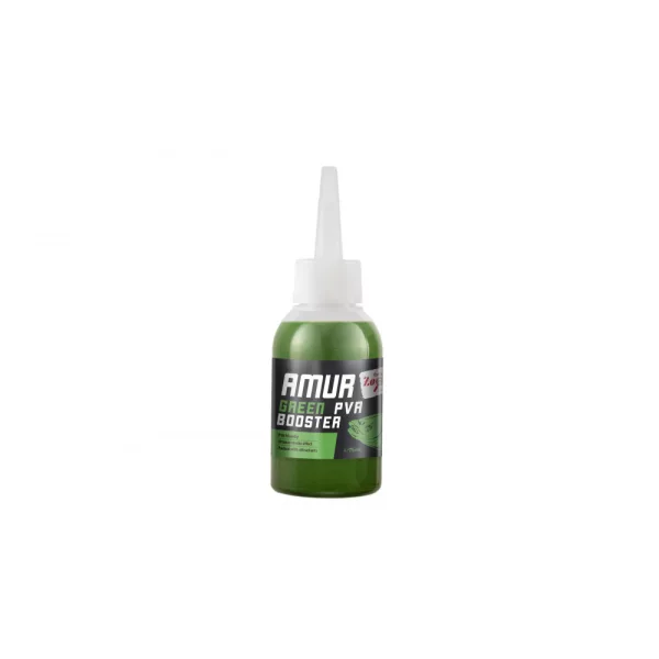 Carp Zoom Amur Booster Fluo Groen Natuurlijk Vloeibaar Aroma 75ml