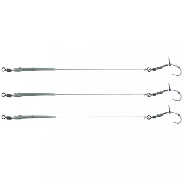 Carp Zoom CZ Spinner Rig boilie onderlijn, 20 cm, #2, 2 stuks