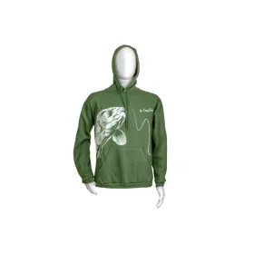 Carp Zoom Groene Karper Hoodie S
