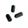 Carp Zoom CZ Knoopbeschermende stopper, ø 6/3 - 12 mm, groen, 10 stuks