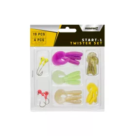 Predator Z Start-1 Gekleurde 0,5-1,7gr Twister Set 23 stuks