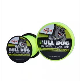   Carp Zoom CZ Bull-Dog Fluo monofiele karpervislijn, o 0,35 mm, 300 m, 15,45 kg, fluo groen