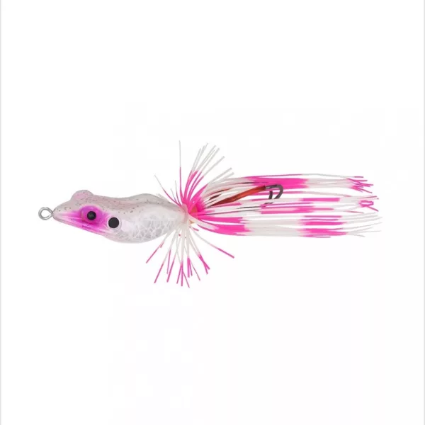Predator Z PZ Dancing Frog kikkerimitatie, 5 cm, 13 g, wit, roze