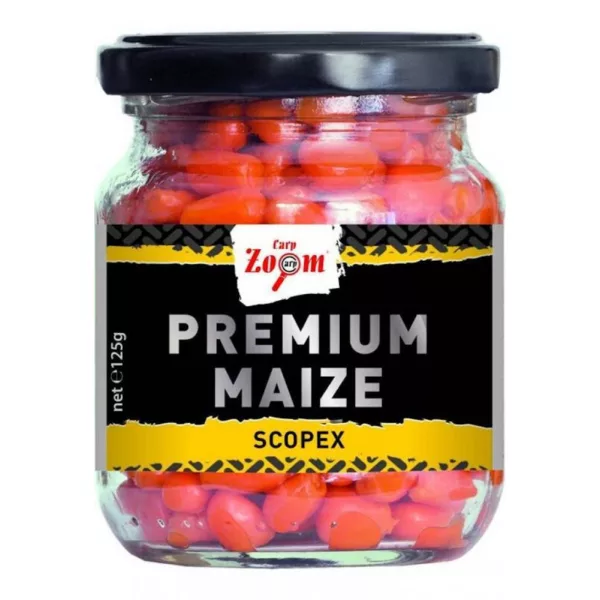 Carp Zoom CZ Premium vismaïs, scopex, 125 g, 220 ml