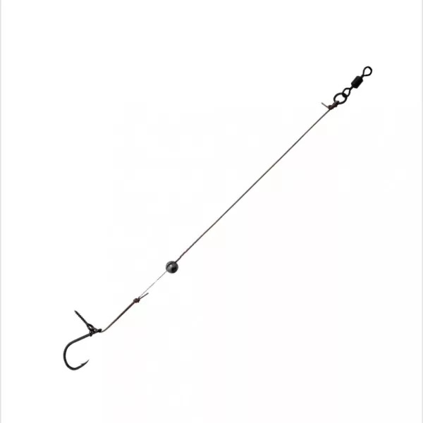 Carp Zoom CZ Pop Up Rig boilie onderlijn, 17,5 cm, #4, 2 stuks