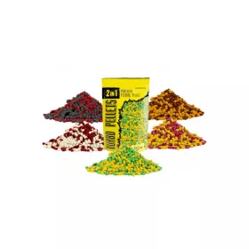   Carp Zoom CZ 2in1 Turbo snel oplossende pellet, 3 mm, chocolade, sinaasappel, 500 g