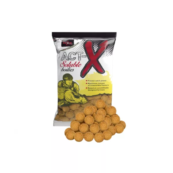Carp Zoom Act-X Soluble Mangó 24mm Oldódó Bojli 800gr