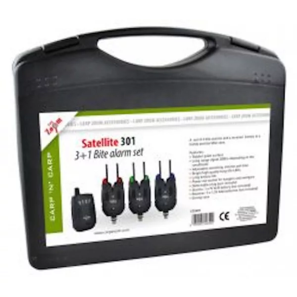 Carp Zoom CZ Satellite 301 elektronische beetmelder set 3+1