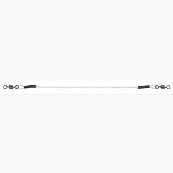 Feeder Competition FC Krachtelastiek met wartel, o1mm; 10 cm, 2 stuks