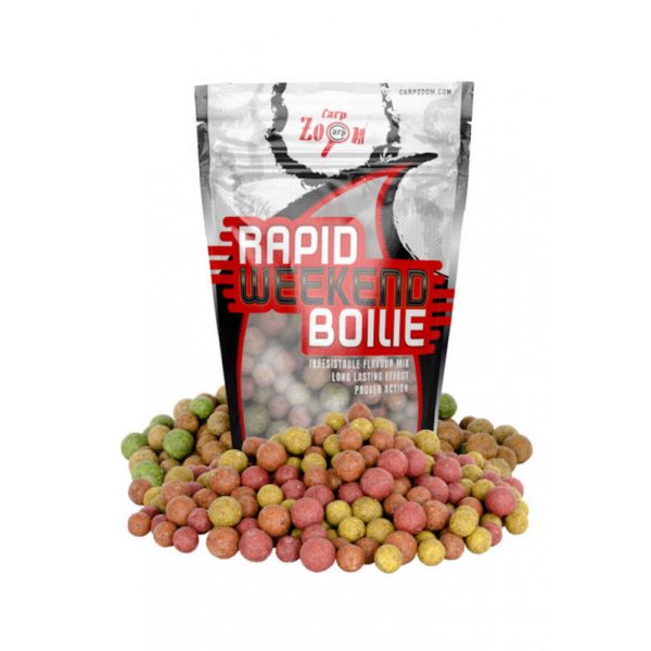 Carp Zoom CZ Rapid Weekend boilie met snelle werking, vleesmix, 5 kg