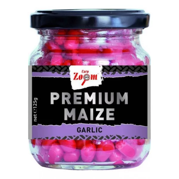 Carp Zoom CZ Premium vismaïs, knoflook, 125 g, 220 ml