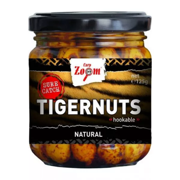 Carp Zoom CZ Tijgernoten, naturel, 125 g, 220 ml