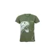 Carp Zoom CZ Katoenen T-shirt, S, groen