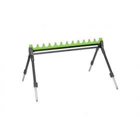   Carp Zoom CZ Practic hengelsteun standaard, 12-plaatsen, 64x30-45 cm