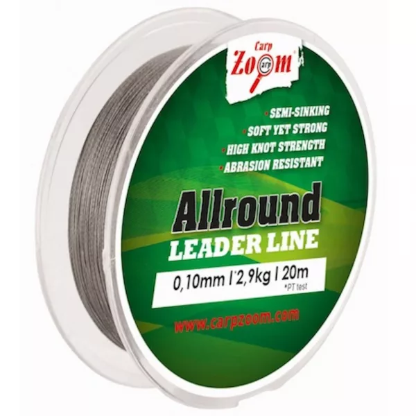 Carp Zoom CZ Allround gevlochten onderlijn, o 0,18 mm, 20 m, 6,9 kg