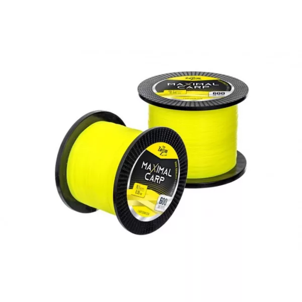 Carp Zoom CZ Maximal Carp karpervislijn, ø 0,31 mm, 600 m, 12,2 kg, geel