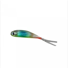   Predator Z PZ Offspring Tail Killer rubbervis met vissmaak, 5 cm, olijfbruin, 5 stuks