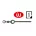 Carp Zoom aasstiften, rubberen ringen, quickstops