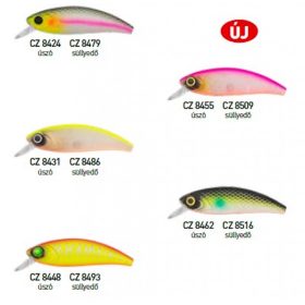   Predator Z Predator-Z Immortal Shad wobbler, 5 cm, 4 g, forel, zinkend