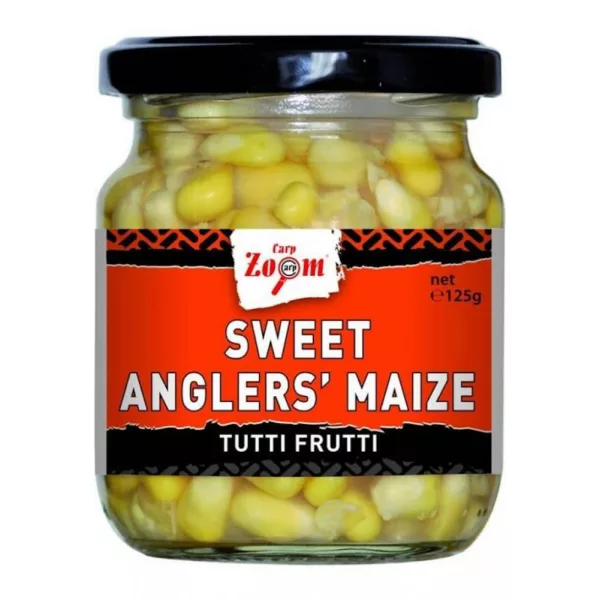 Carp Zoom CZ Zoete vismaïs, tutti frutti, 125 g, 220 ml