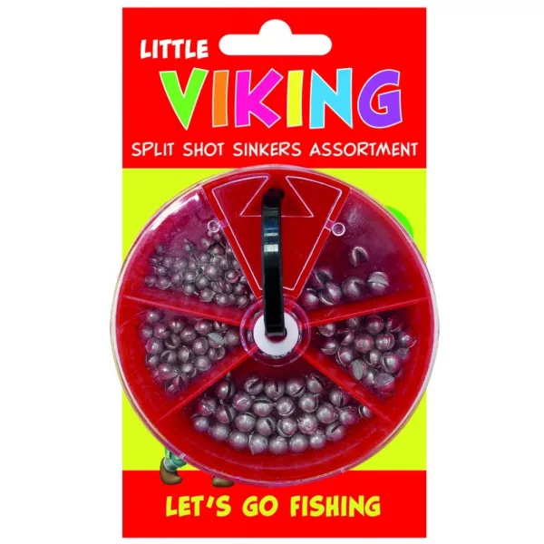 KINETIC Little Viking Split Shot Sinkers Assortiment Lood set