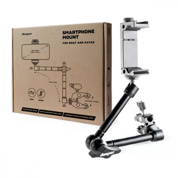 Deeper Smartphone Mount For Boat And Kayak Telefoonbevestiging voor Boot