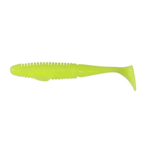 Duo Realis Boostar Wake 8,8cm F046 Solid Yellow UV Plastic Kunstaas 6 stuks