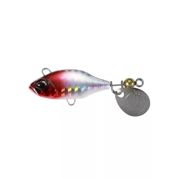 Duo Realis Spin 38 SW 3,8cm 11gr GHA0574 Holo Red Head GB Spin-Tail Kunstvis