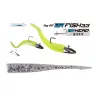 Duo Bayruf BR Fish 8,4cm S035 UV Silver Plastic Aas 7st