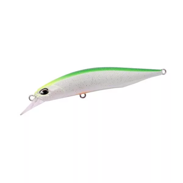 Duo Realis Jerkbait 85SP 8,5cm 8gr ACCZ161 Itako Green White Zwevende Wobbler
