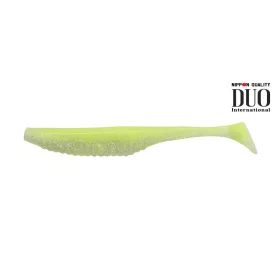   Duo Realis Versa Shad 7,6cm F075 Chartreuse Shad Plastic Kunstaas 10 stuks