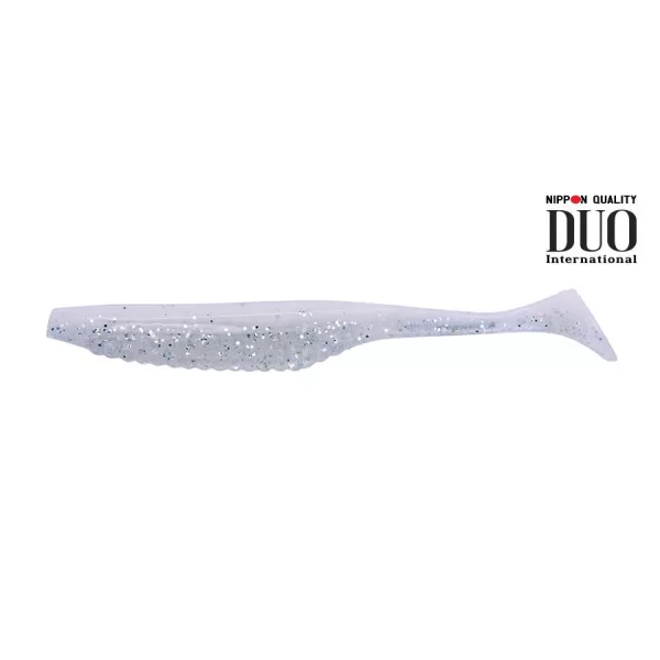 Duo Realis Versa Shad 7,6cm F076 White Back Shad Plastic Kunstaas 10 stuks
